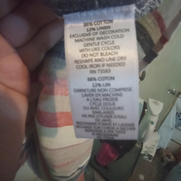 Melissa Paige Linen Blend Shirt - Picture 7 of 7